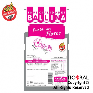 PASTA  BALLINA PARA FLORES 500GRS x 1